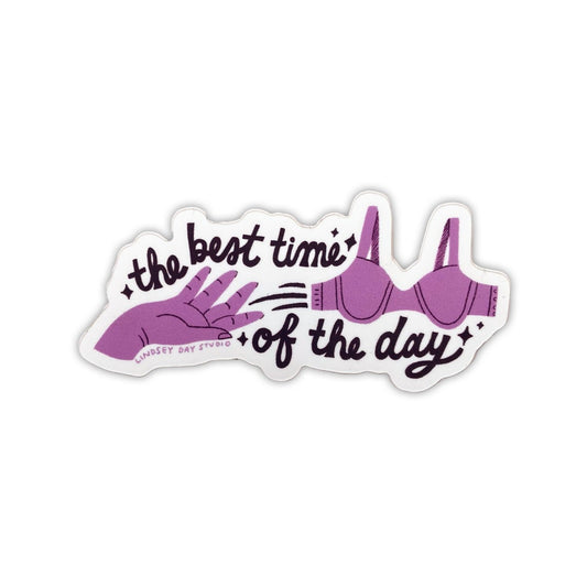 Best Time of the Day Sticker, 3x1 in.