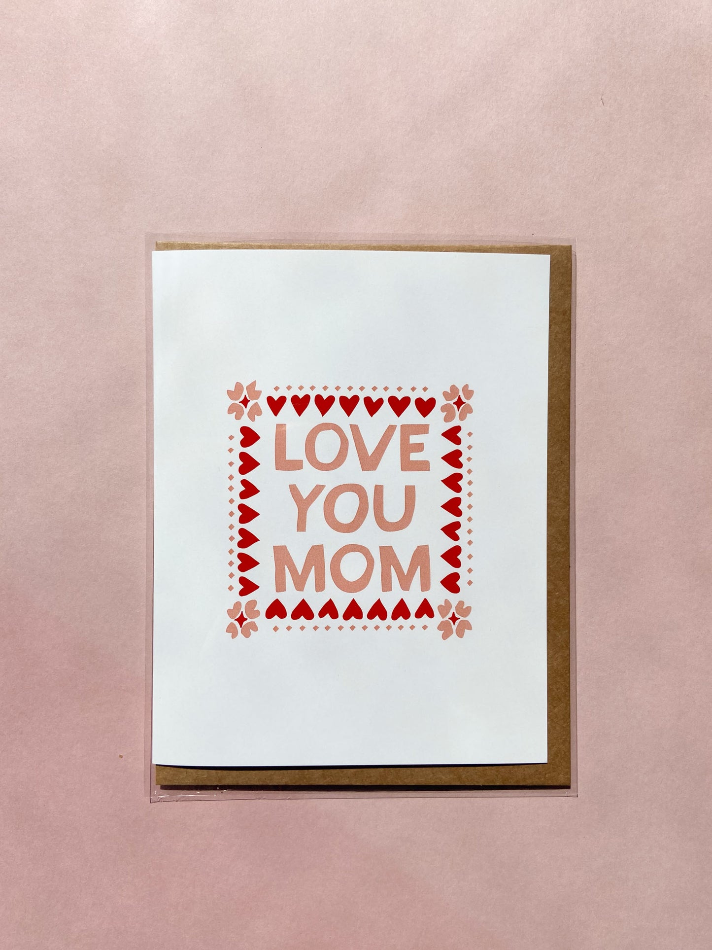 Love You Mom Greeting Card