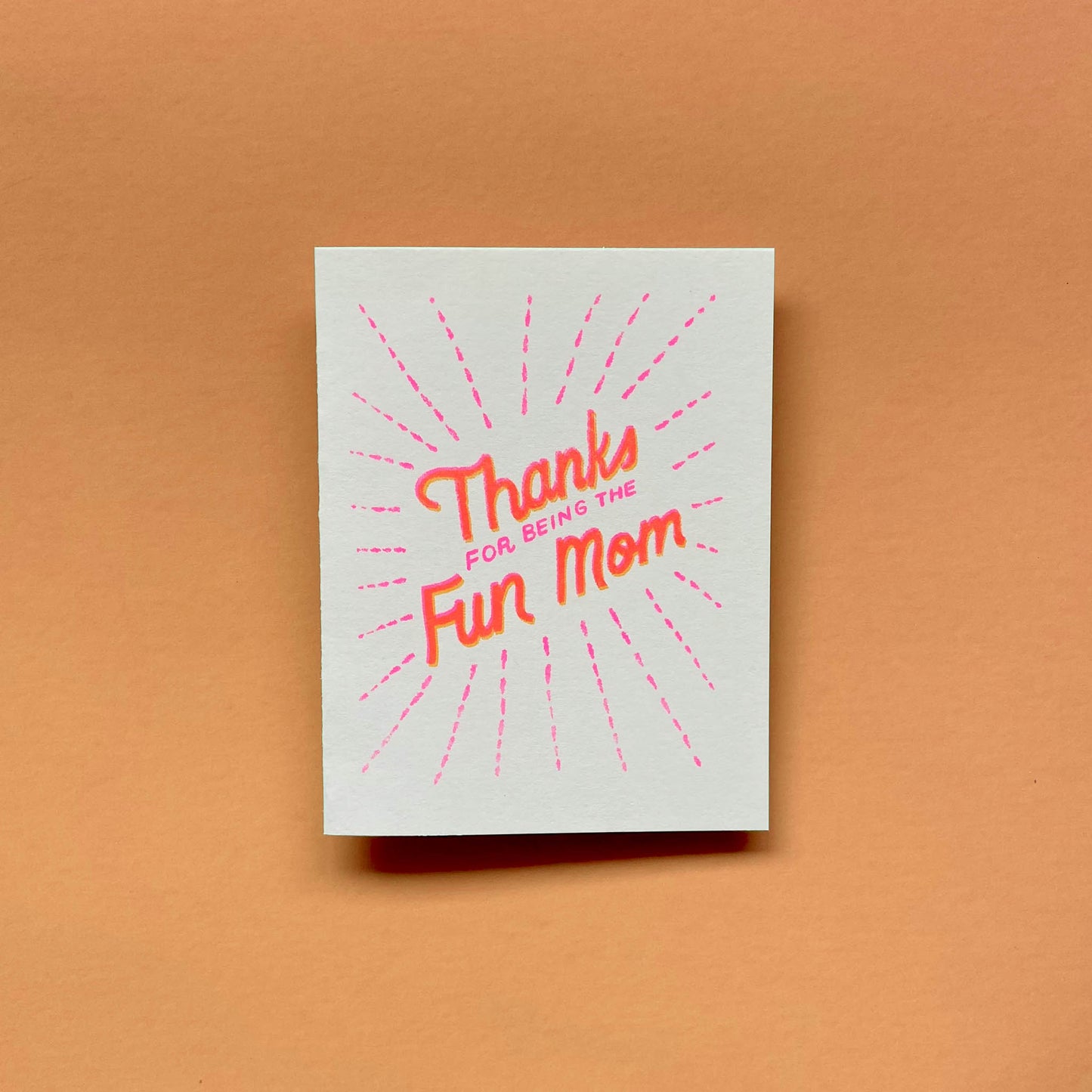 Fun Mom - Risograph Card