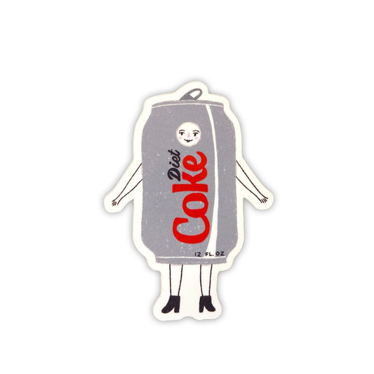 Diet Coke Deanne Sticker, 2x3 in.