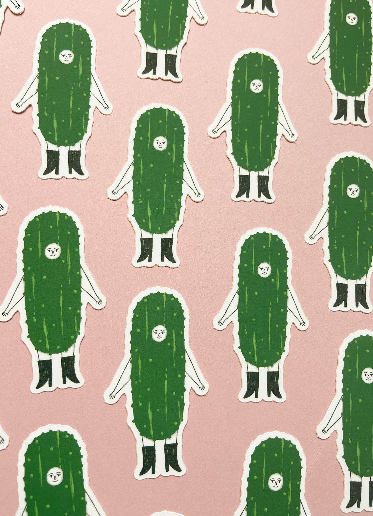 Pickle Pam Sticker, 2x3 in.